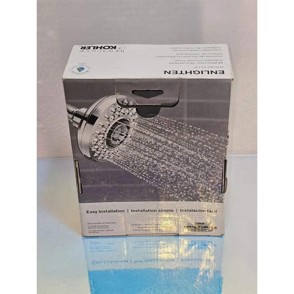 Kohler Enlighten 5-Spray Multifunction Showerhead Polished‎ Chrome NIB
